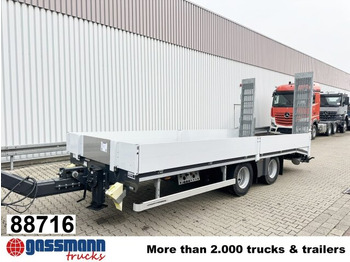 Pótkocsi mélybölcsős