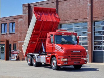 Billenőplatós teherautó SCANIA T124