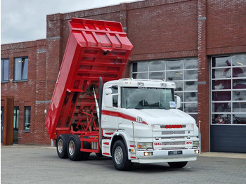 Billenőplatós teherautó SCANIA T124