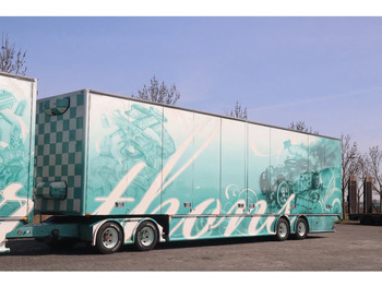 Félpótkocsi dobozos LIMETEC