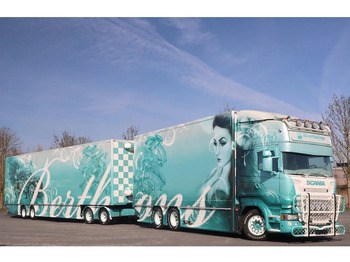 Dobozos felépítményű teherautó SCANIA R 560