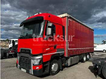Ponyvás teherautó RENAULT T High 480