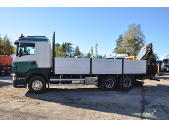 Platós teherautó Scania R 480: 4 kép.