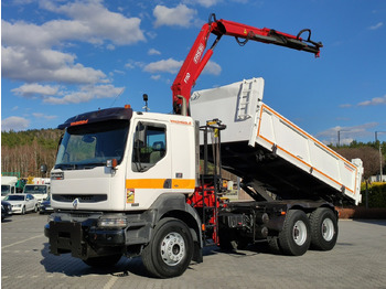 Billenőplatós teherautó RENAULT Kerax 370
