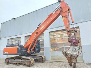 Bontó kotrógép Hitachi ZX 350 LCN-6 +Demarec MQP-45: 4 kép.