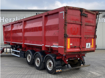 Félpótkocsi billenőplatós Langendorf Stahlmulde: 4 kép.