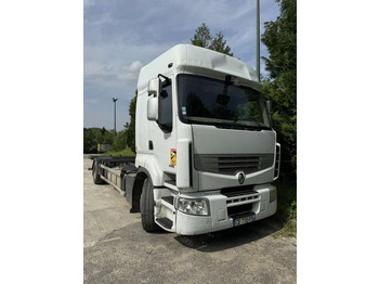 Cserefelépítményes teherautó RENAULT Premium 430
