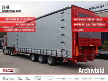 Félpótkocsi mélybölcsős DINKEL