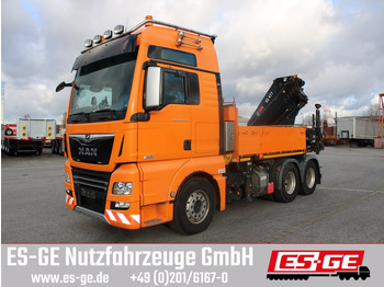 Platós teherautó MAN TGX 26.540
