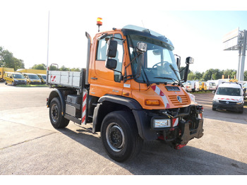 Billenőplatós teherautó UNIMOG U400 Euro5 Typ 405 VarioPilot 6 Zylinder SFZ KOM: 2 kép.