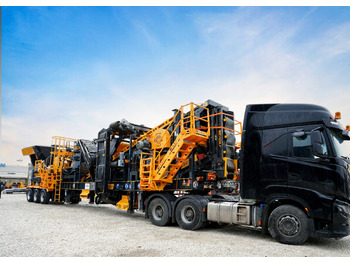 Új Mobil törőgép FABO Mobile crusher: 4 kép.