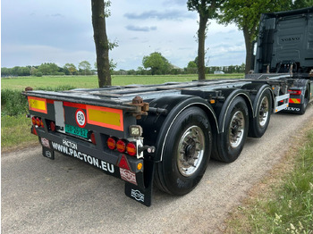 Félpótkocsi cserefelépítményes Pacton ET3 / Bpw Disc / Lifting axle / 2x20/30/40/45 ft hc / Tyres 80 / Tuf 3-20: 3 kép.