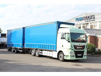 Ponyvás teherautó MAN TGX 26.460