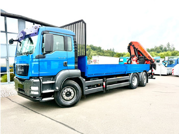 Platós teherautó MAN TGS 26.360