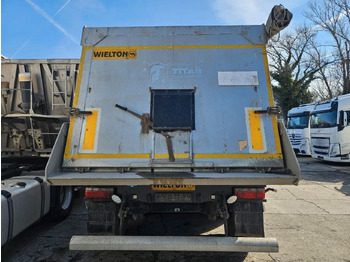 Félpótkocsi billenőplatós Wielton NW-3 38m3 Lifting Axle, Alloy w.: 4 kép.