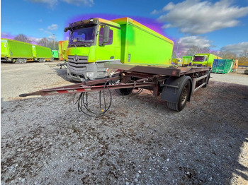 Multiliftes/ Konténerszállító pótkocsi HÜFFERMANN