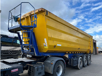 Félpótkocsi billenőplatós KEMPF Hinterkippmulde SKM 35 3 Kippauflieger 40m³ Stahl: 4 kép.