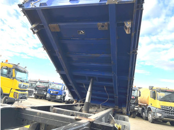 Pótkocsi billenőplatós MEILLER Tandemkippanhänger MZDA 18 22 Kippanhänger Liftachse Topzust.: 5 kép.