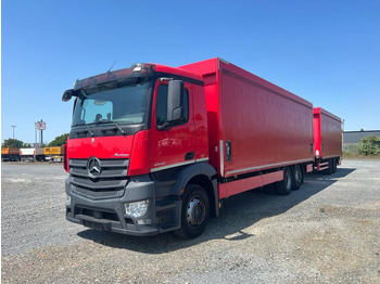 Ponyvás teherautó MERCEDES-BENZ Antos 2540