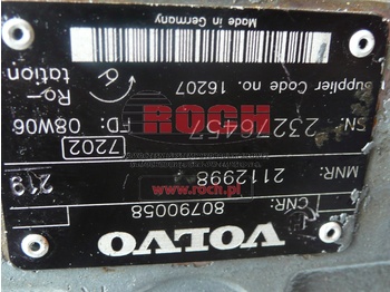 Hidraulikus szivattyú ABG + VOLVO 4536030990297-597611 80786320 + 2112998 80790058 + R902456308 80790074 + 80792351 + 2112998 80790058+ PM A10v045 + 80792351: 2 kép.