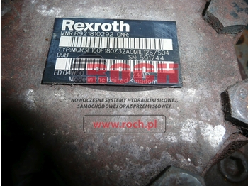Hidraulikus motor - Villás targonca REXROTH MCR3F160F180Z32A0M1L12S/S0409B: 2 kép.