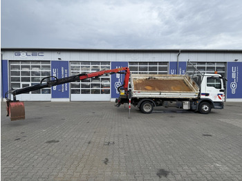 Billenőplatós kisteherautó MAN TGL 8.220 4x2 Kipper Kran Palfinger 7.001-K A: 4 kép.