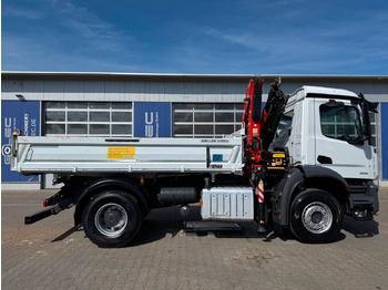 Mercedes-Benz AROCS 1832 4x2 Euro 6 Kipper Kran FASSI F120FB lízing Mercedes-Benz AROCS 1832 4x2 Euro 6 Kipper Kran FASSI F120FB: 3 kép.