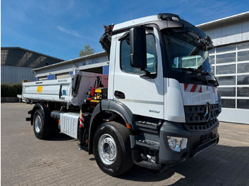 Mercedes-Benz AROCS 1832 4x2 Euro 6 Kipper Kran FASSI F120FB lízing Mercedes-Benz AROCS 1832 4x2 Euro 6 Kipper Kran FASSI F120FB: 1 kép.