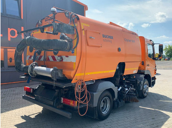 Utcaseprő gép Mercedes-Benz Atego Kehrmaschine BUCHER CITYFANT 5000: 3 kép.