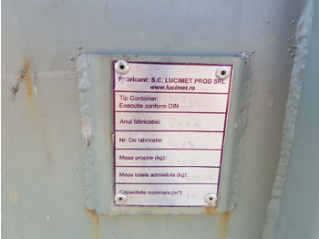 Tartály konténer : 3 kép.