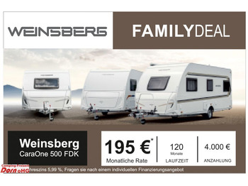 Lakókocsi WEINSBERG CaraOne 500 FDK