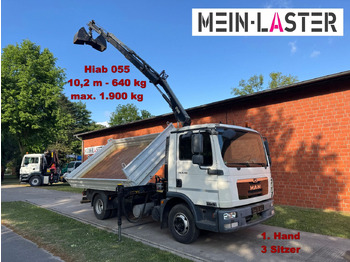 Billenőplatós kisteherautó MAN