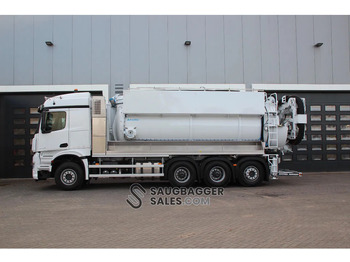 Szippantós autó Mercedes-Benz Arocs Amphitec Vortex 11000 Saugbagger: 2 kép.
