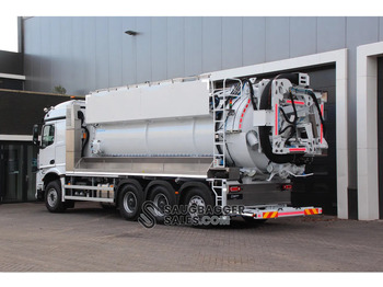 Szippantós autó Mercedes-Benz Arocs Amphitec Vortex 11000 Saugbagger: 3 kép.