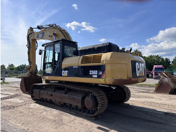 Lánctalpas kotró CATERPILLAR 336 D LN +New chains+Sprocket German machine!: 5 kép.