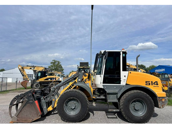 Gumikerekes homlokrakodó LIEBHERR L 514 Stereo