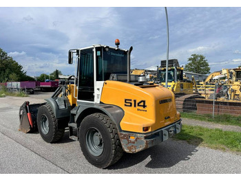 Gumikerekes homlokrakodó Liebherr L 514 Stereo +30 Kmh Klima 3er Kreis Greifschaufel: 5 kép.
