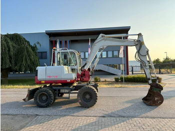 Gumikerekes kotró Takeuchi TB 175 W 8,7 ton. Klima Turbo 77 PS: 2 kép.