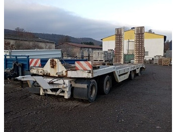 Pótkocsi mélybölcsős