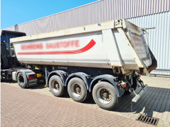 Félpótkocsi Schmitz Cargobull SKI 24 SL 7.2 SKI 24 SL 7.2, Stahlmulde ca. 25m³, Liftachse: 4 kép.