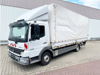 Ponyvás teherautó MERCEDES-BENZ Atego 818
