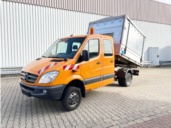 Billenőplatós kisteherautó, Duplakabinos kisteherautó Mercedes-Benz Sprinter 516 CDI 4x4 Doka Sprinter 516 CDI 4x4 Doka, Kipper, 7 Sitze, EEV: 1 kép.