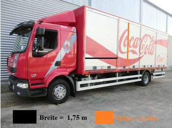 Dobozos felépítményű teherautó Renault Midlum 220 DXi 4x2 Midlum 220 DXi   4x2Getränkekoffer TÜV:2019: 3 kép.