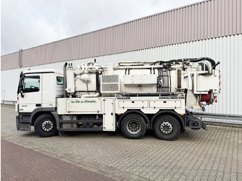 Teherautó Mercedes-Benz Actros 2536 L 6x2 Actros 2536 L 6x2, Müller Saug- und Spülwagen ca. 10,5m³, Lenkachse: 5 kép.