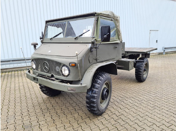 Platós teherautó UNIMOG