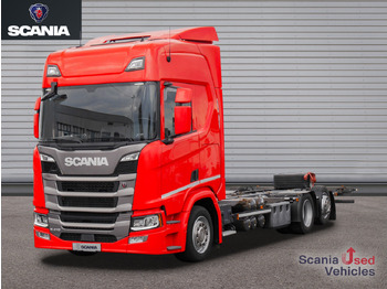 Cserefelépítményes teherautó SCANIA R 410