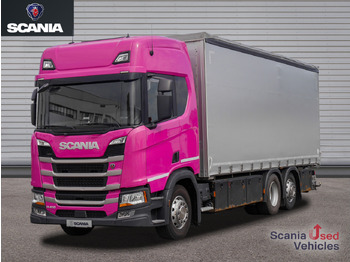 Ponyvás teherautó SCANIA R 410