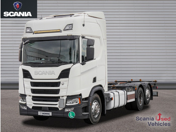 Cserefelépítményes teherautó SCANIA R 450