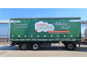 Ponyvás pótkocsi LECITRAILER