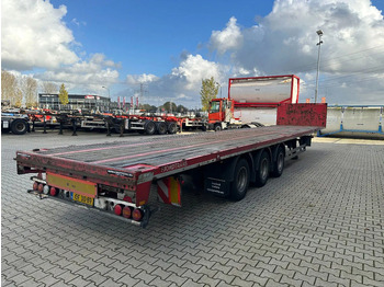 Platós félpótkocsi KEL-BERG HEAVY-DUTY MEGA PLATFORM, 1x 40FT / 2x 20FT HECKBÜNDIG, SAF + SCHEIBEBREMSEN, NL Auflieger: 3 kép.